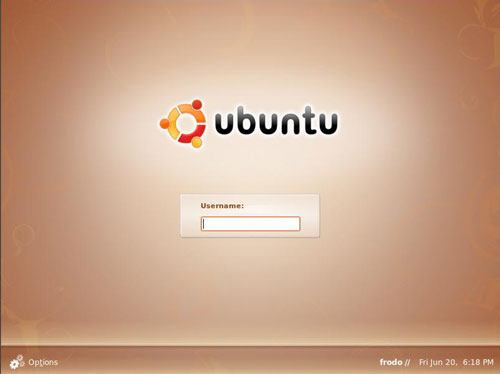 Ubuntu login